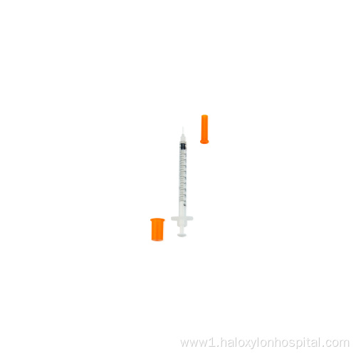 Medical CE Precisely Graduated 0.5ml Disposable syringes